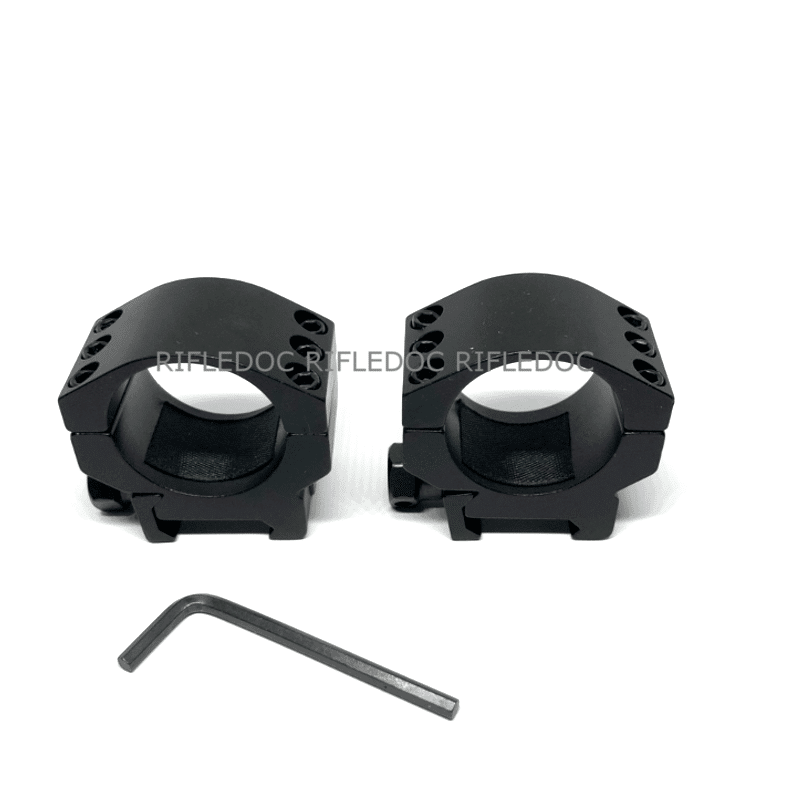 Alu Zielfernrohr Montageringe für 21 mm Picatinny Ø 30mm – Bild 3