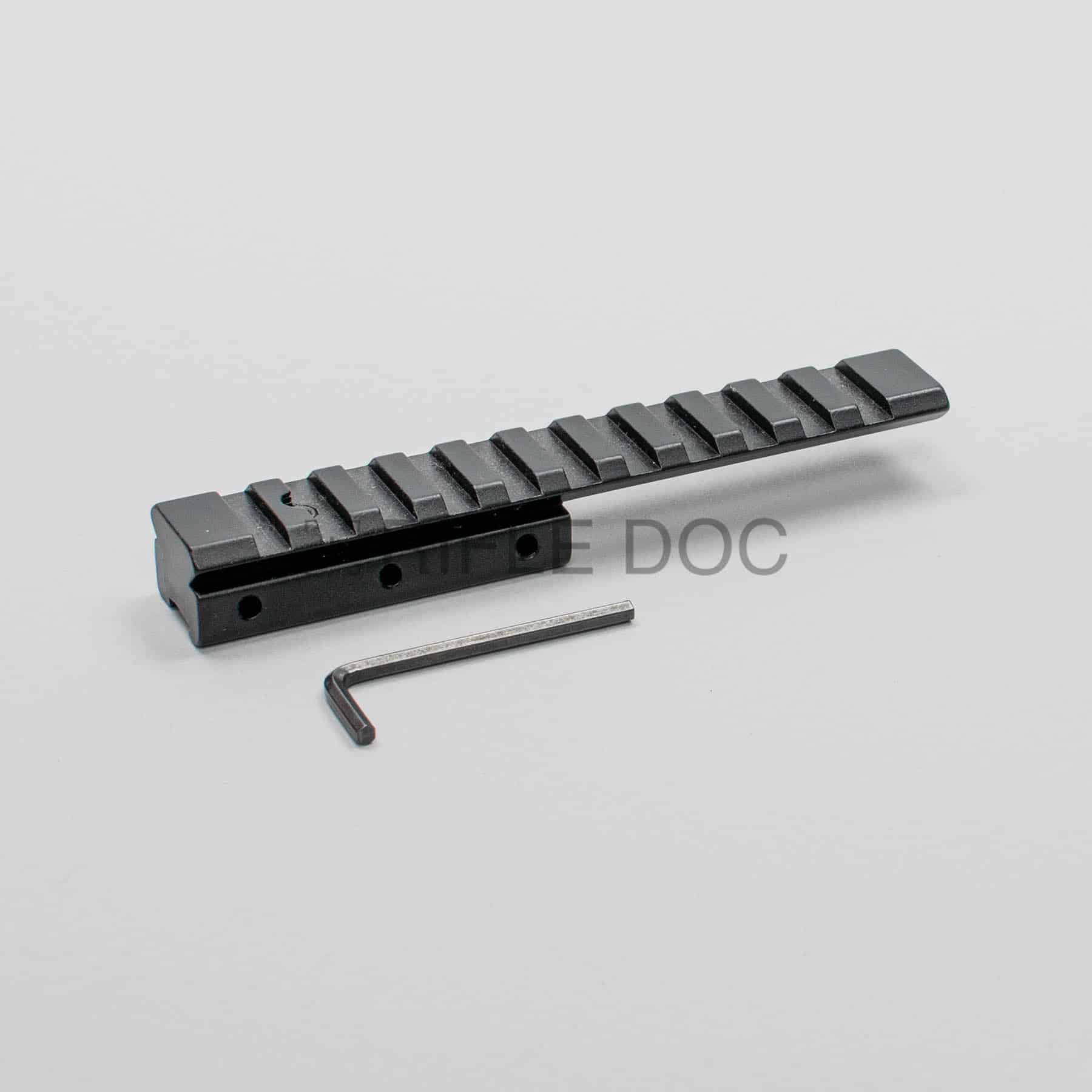 11 mm auf 21 mm Weaver Schiene mit Schwalbenschwanz 125 mm Länge – Bild 3