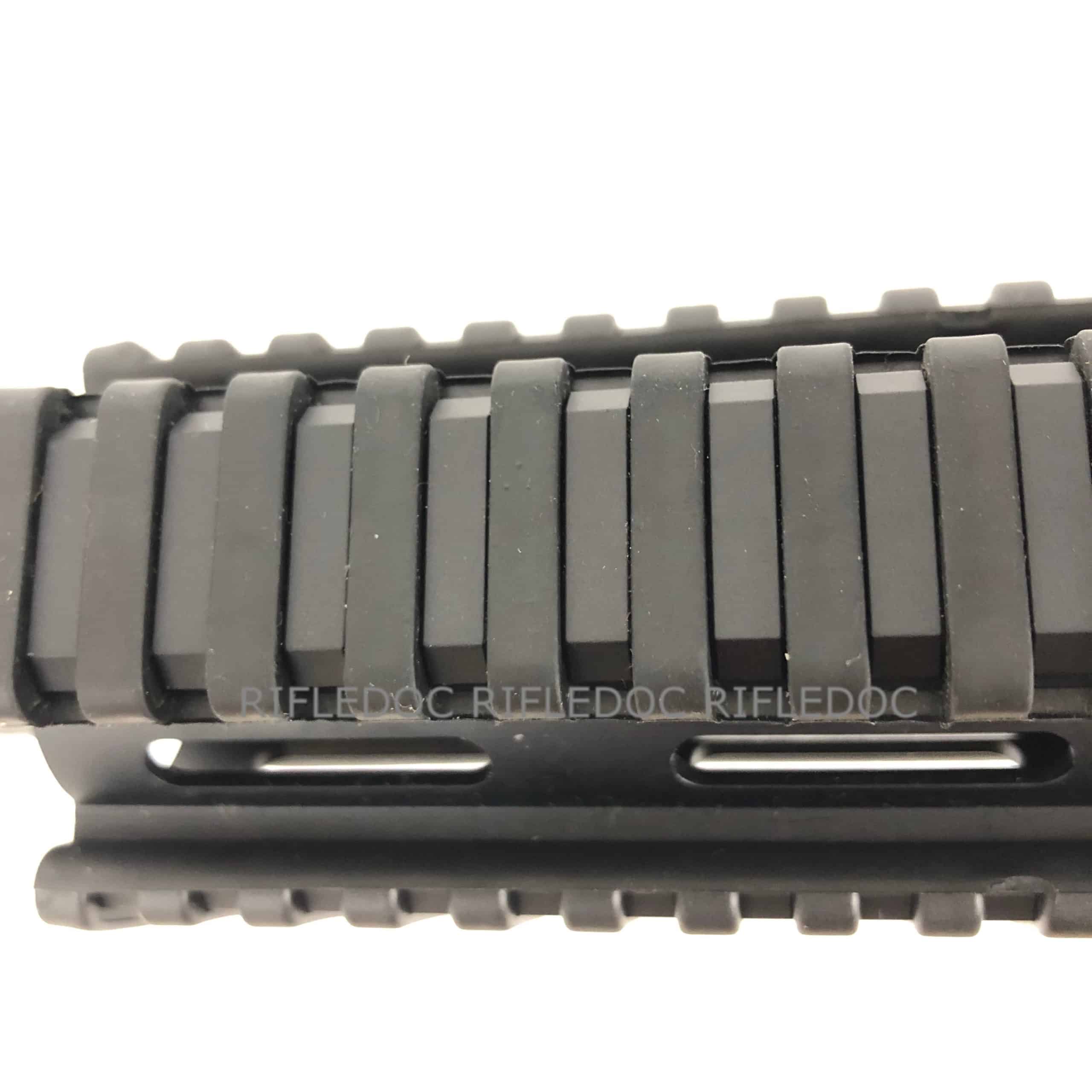 Handschutz für 21mm Picatinny Schiene Rail Guard 4 Stück Schwarz – Bild 5