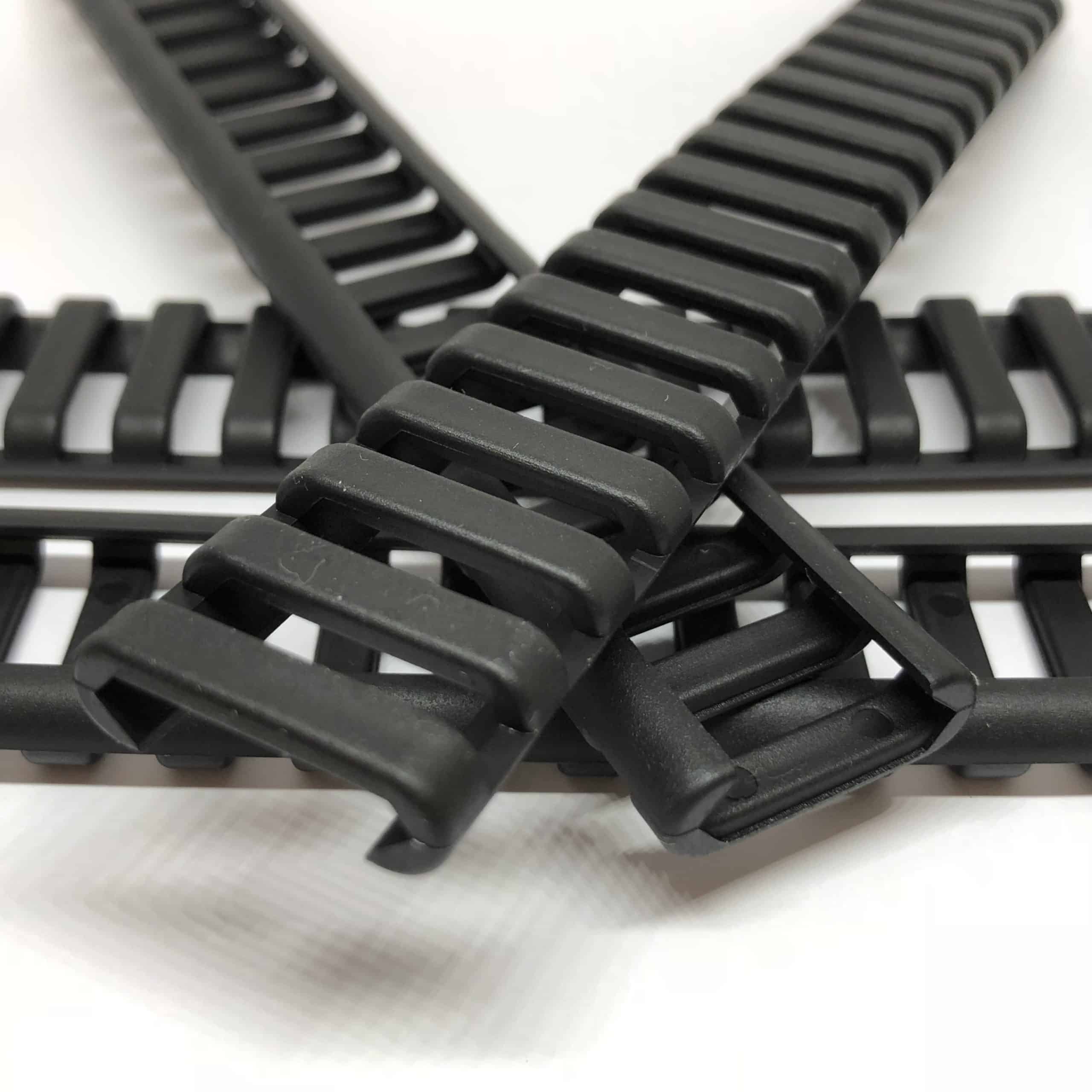 Handschutz für 21mm Picatinny Schiene Rail Guard 4 Stück Schwarz – Bild 4