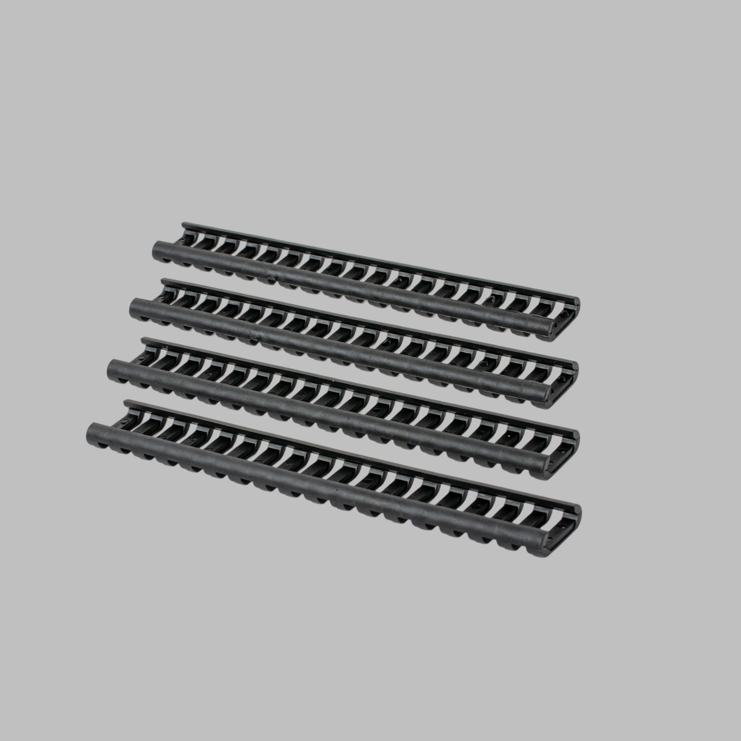 Handschutz für 21mm Picatinny Schiene Rail Guard 4 Stück Schwarz – Bild 9