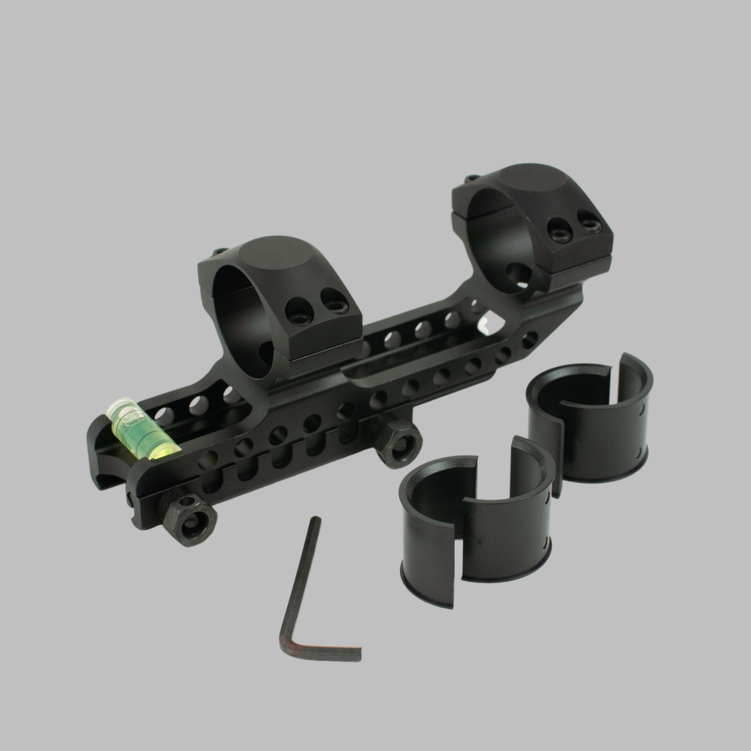 Blockmontage für Zielfernrohre Tubus Ø 30mm u. 25,4mm