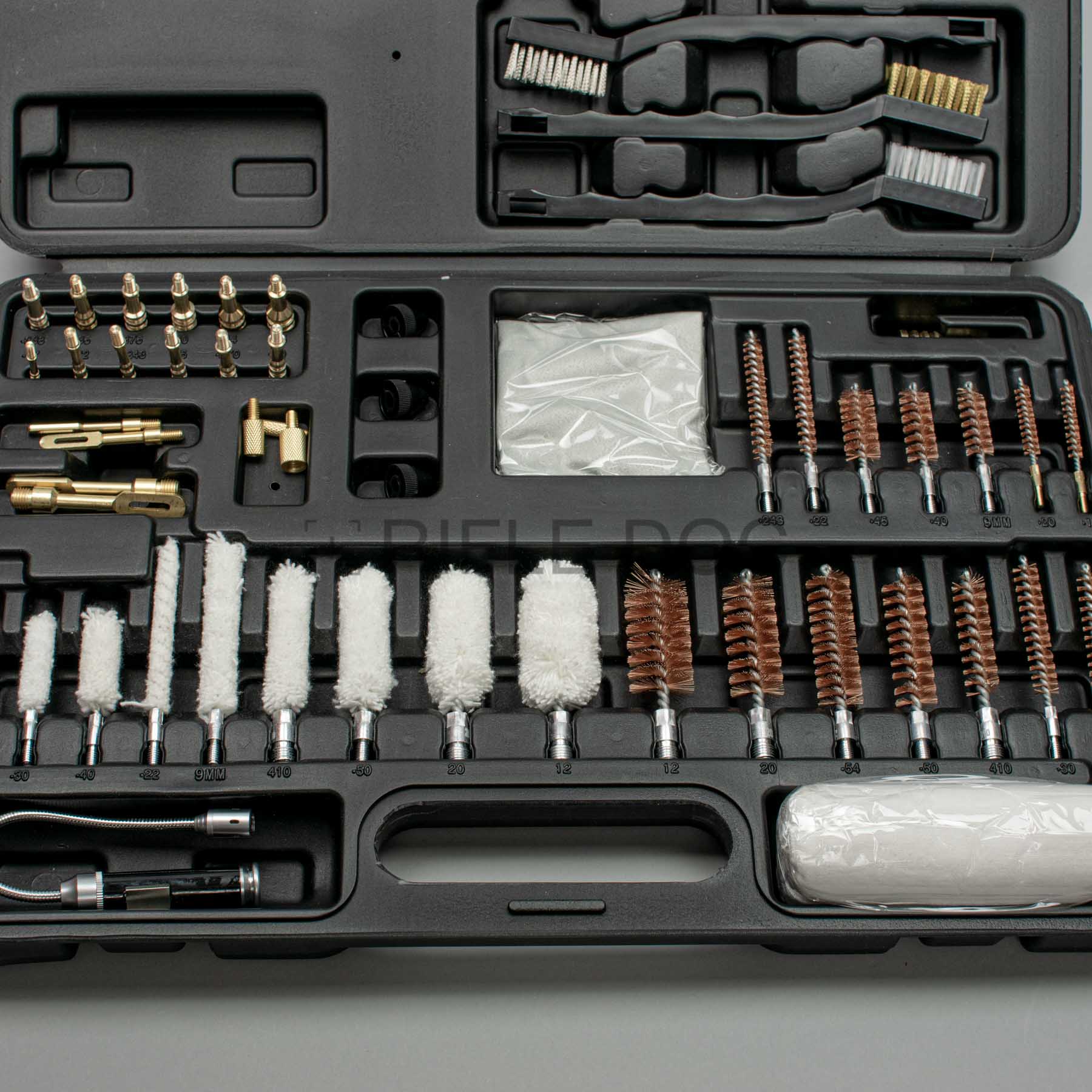 Reinigungsset Groß alle Kaliber mit LED Lauflampe – Bild 9