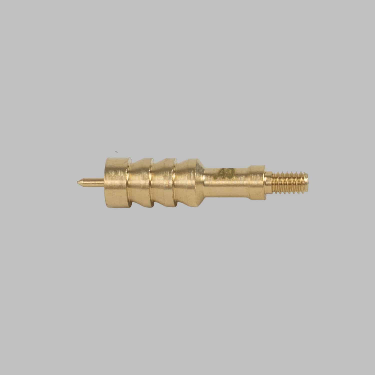 Bronze Patchholder Lappenhalter cal .40 10mm Rifledoc