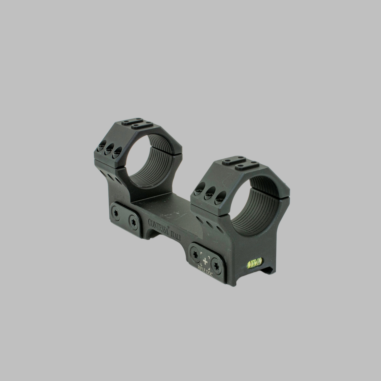 Taktische Blockmontage mit integrierter Libelle (optional Toprails) – Bild 5