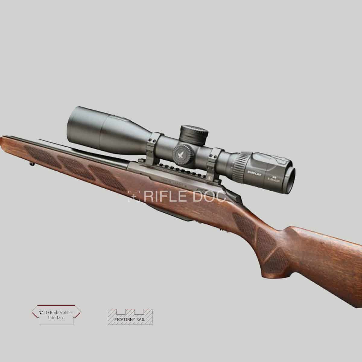 Picatinny Rail passen für alle TIKKA T3 und T3x Modelle – Bild 2