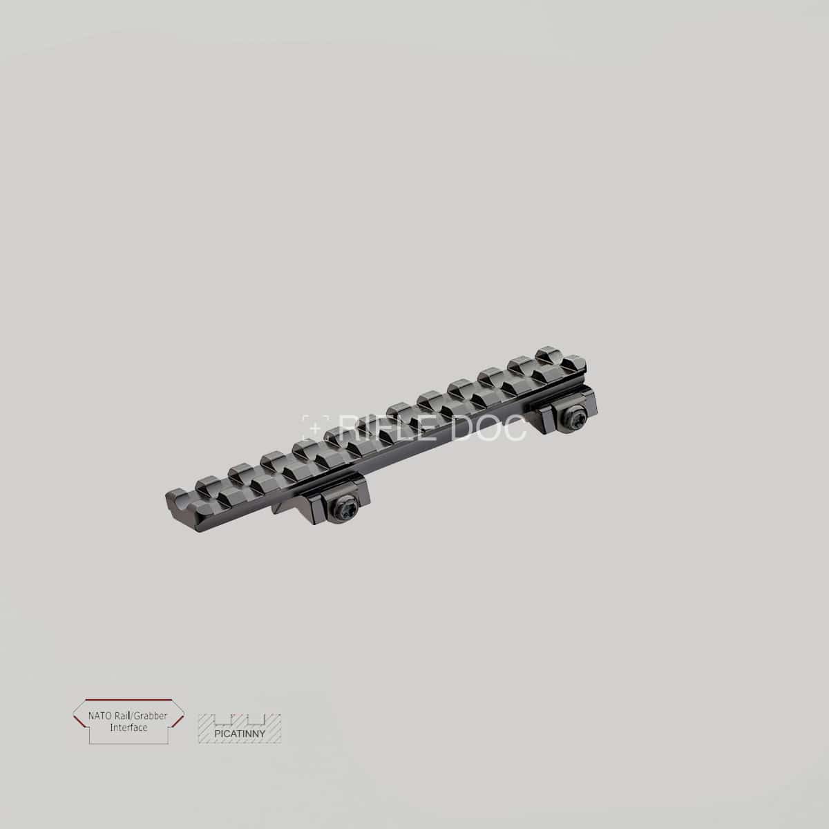 Picatinny Rail Festmontage auf Blaser 0 MOA – Bild 2