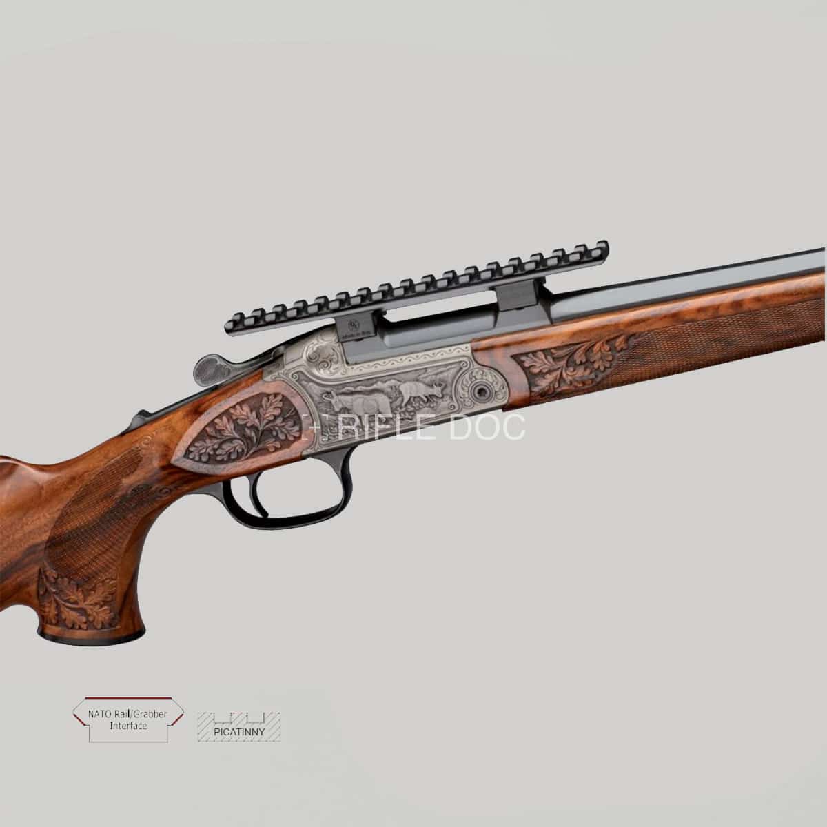 Picatinny Rail BLASER SATTELMONTAGE | 0, 20 MOA – Bild 2