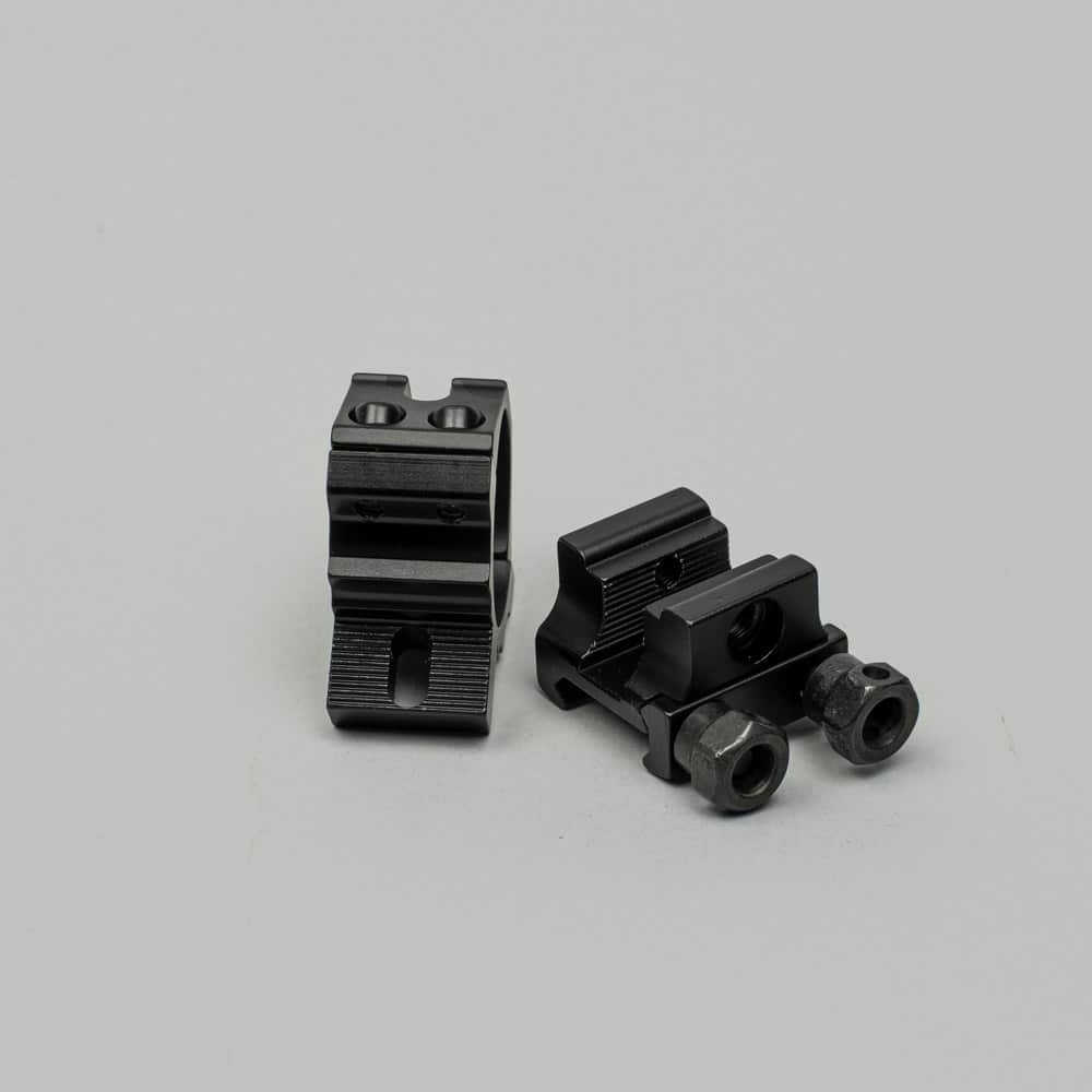 Montageringe 21mm Picatinny Ø30mm | Höhenverstellbar – Bild 6