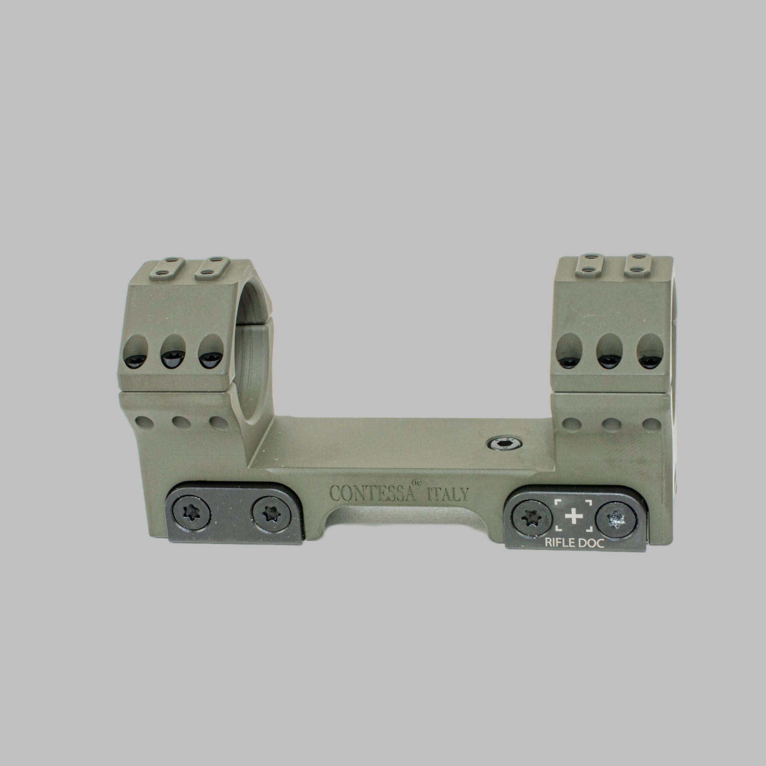 Taktische Blockmontage Green / Olive mit integrierter Libelle – Bild 5