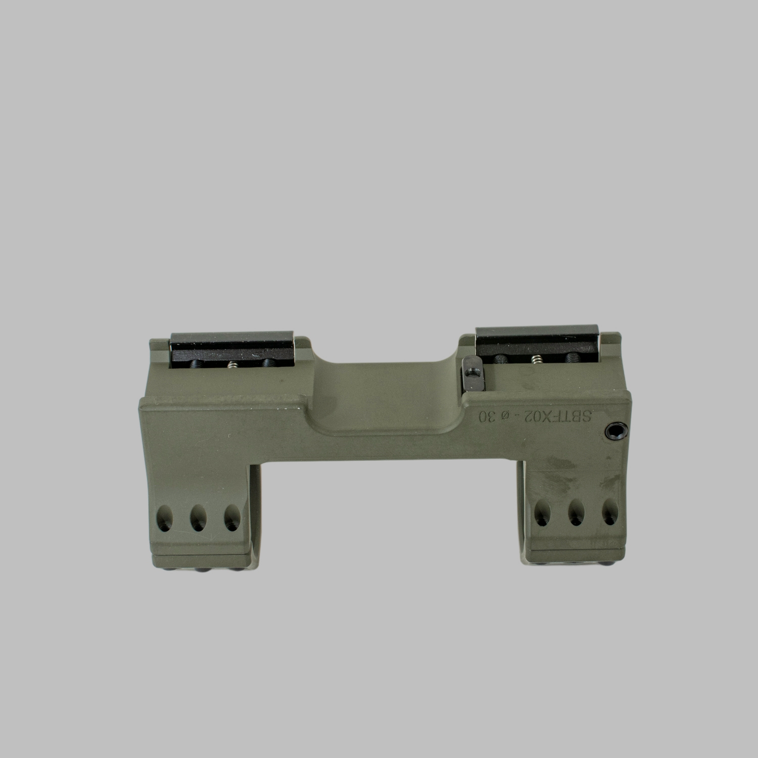 Taktische Blockmontage Green / Olive mit integrierter Libelle – Bild 7