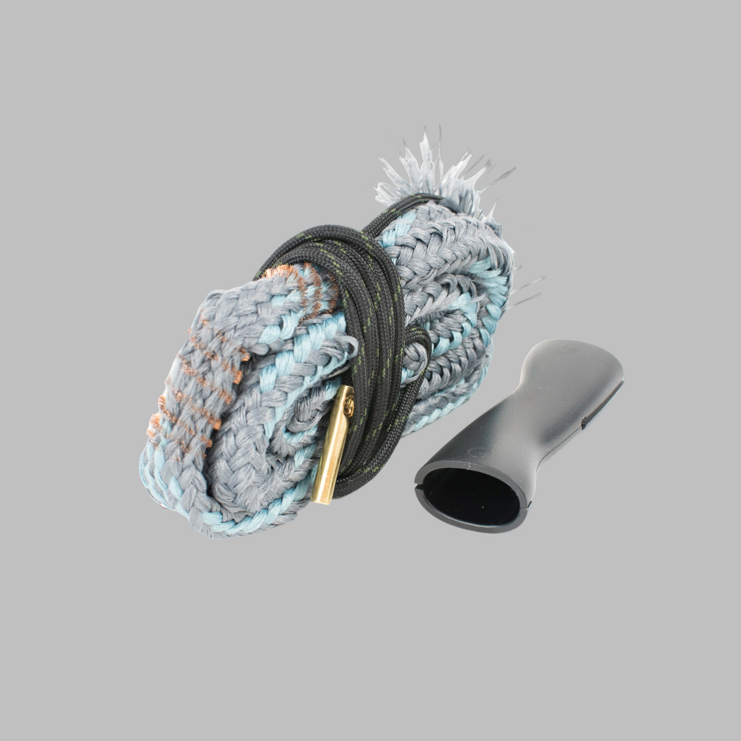 Laufreinigungsschnur Cal .50 / .54CA | Zwei Bürsten + Griff