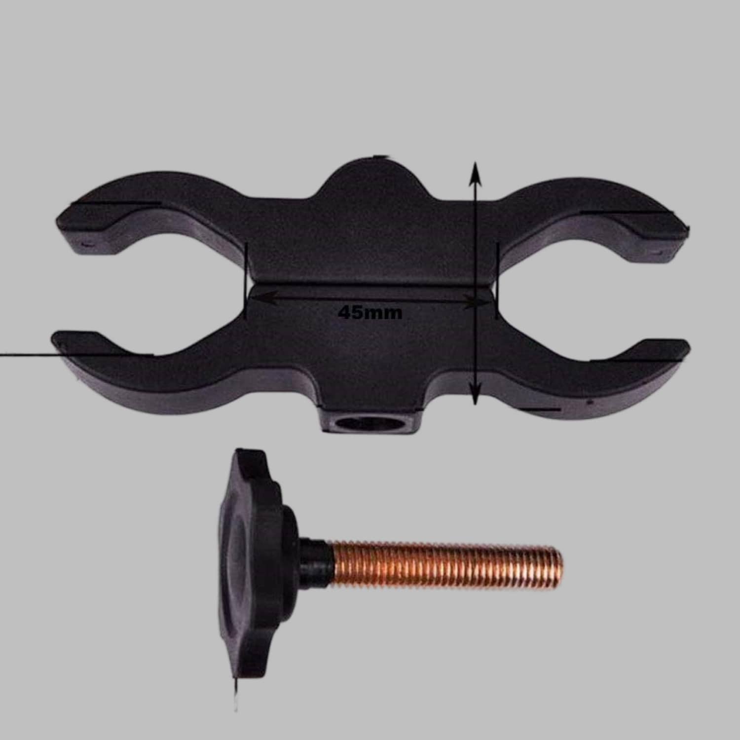 Universalklemme Taschenlampenhalterung Strahlerhalter – Bild 3