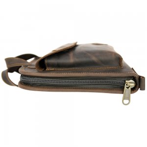 Kurzwaffentasche aus Nubuk-Rindsleder – Bild 2